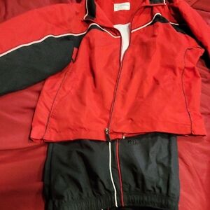 Vintage Wilson Black and White Athletic Suit